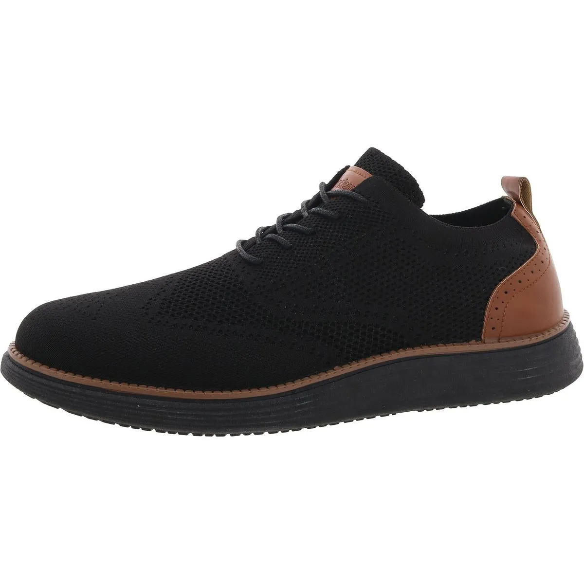Akademiks Mens Olney Knit Lace-Up Casual And Fashion Sneakers