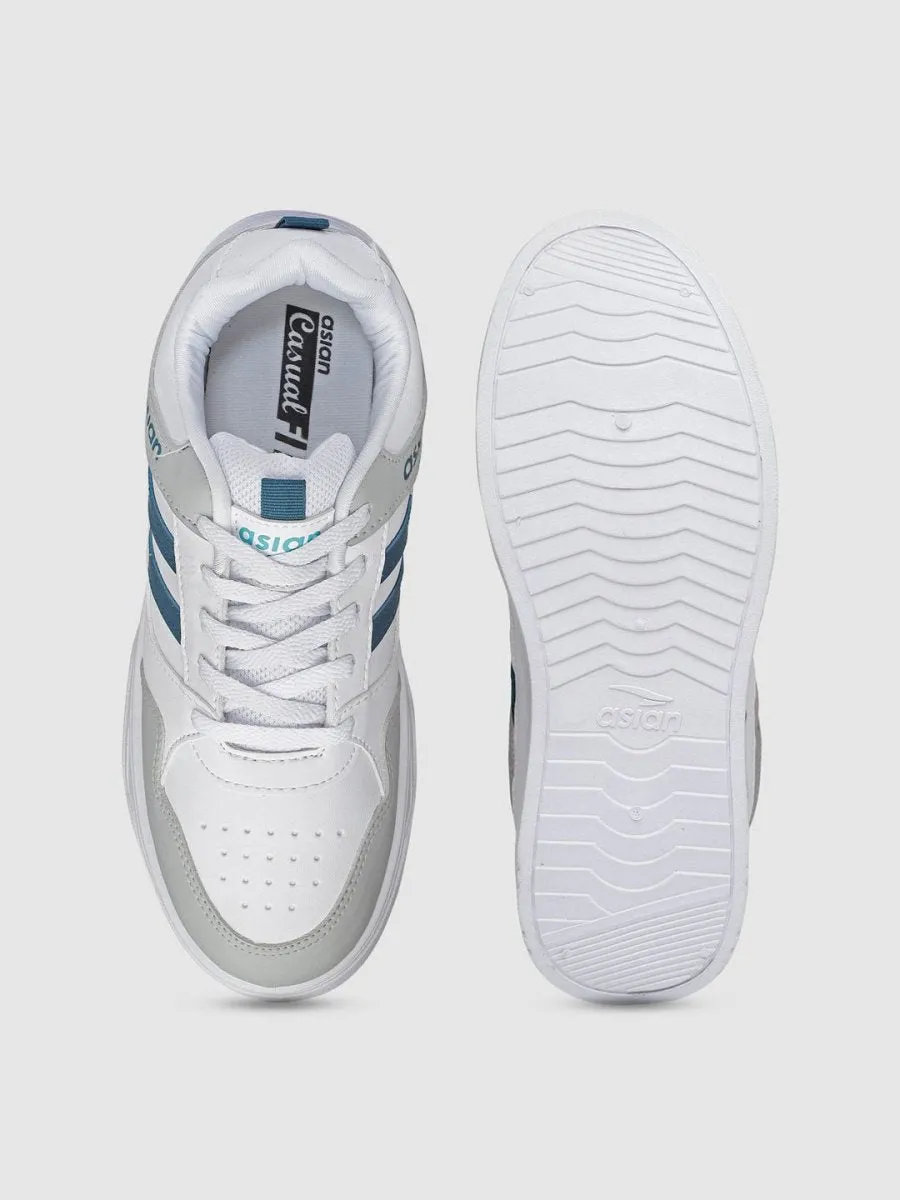ASIAN Men Colourblocked Memory Foam Insole Sneakers