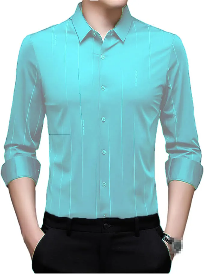 Autumn New High End Business Men's Long Sleeved Shirt