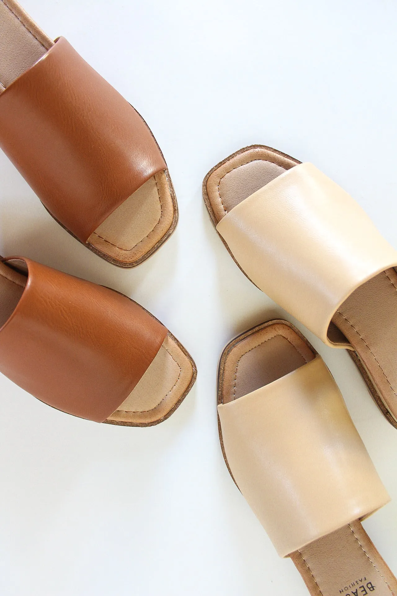 Casual Open Toe Slides