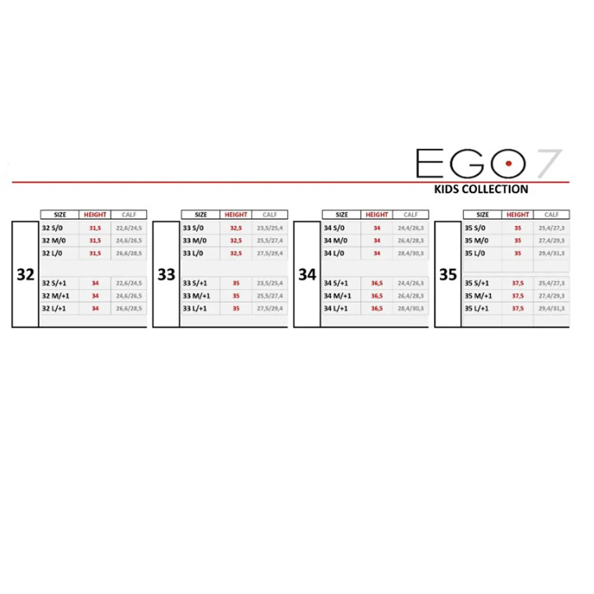 EGO 7 Kid's Aster Tall Boots