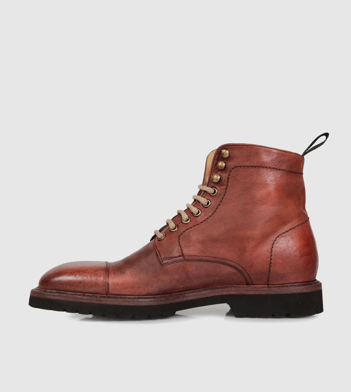 Granger Lace-up Boots by Brando