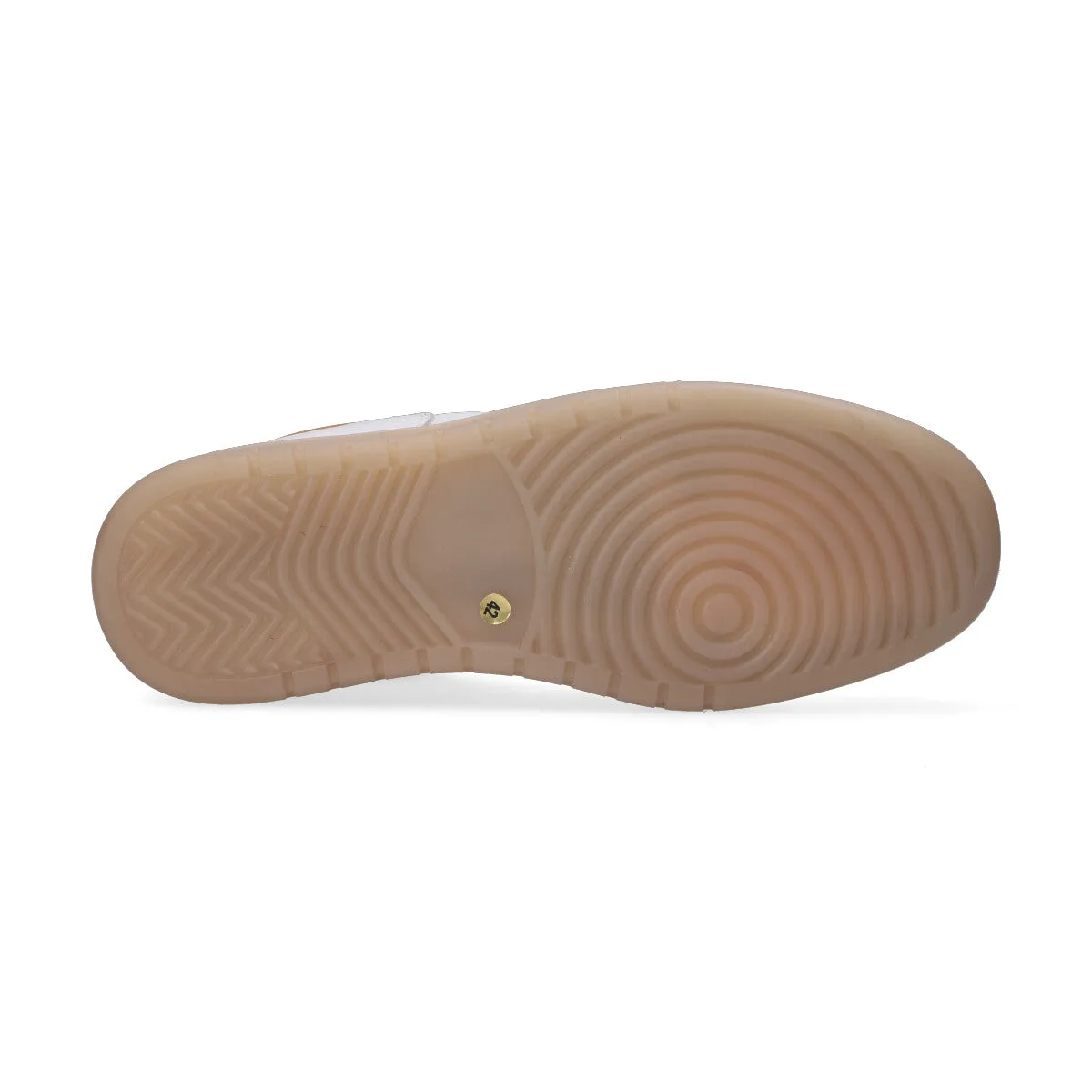 Pawelk's sneaker pelle bianco cuoio