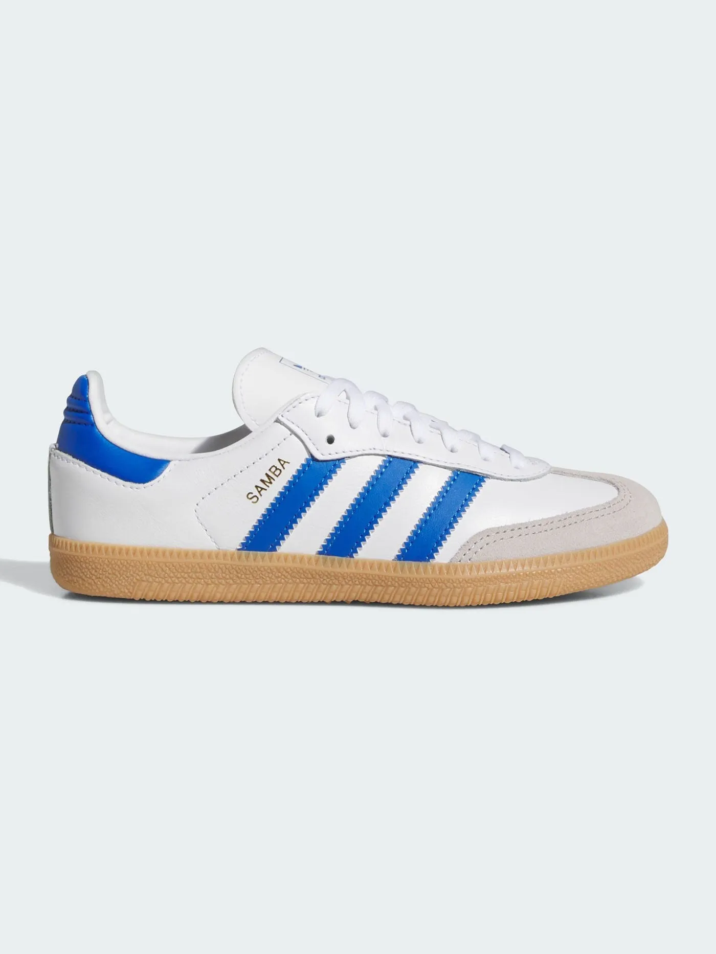 Samba OG White/Blue/Gum3 Shoes (Kids)