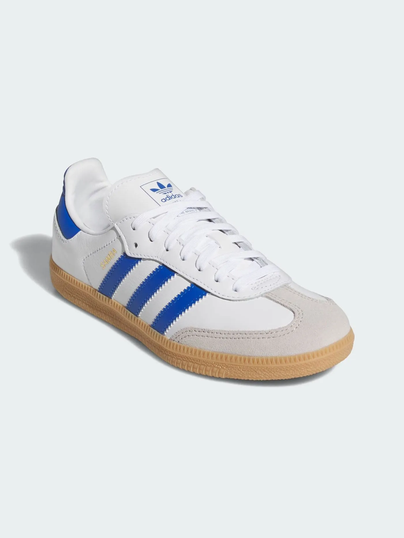 Samba OG White/Blue/Gum3 Shoes (Kids)