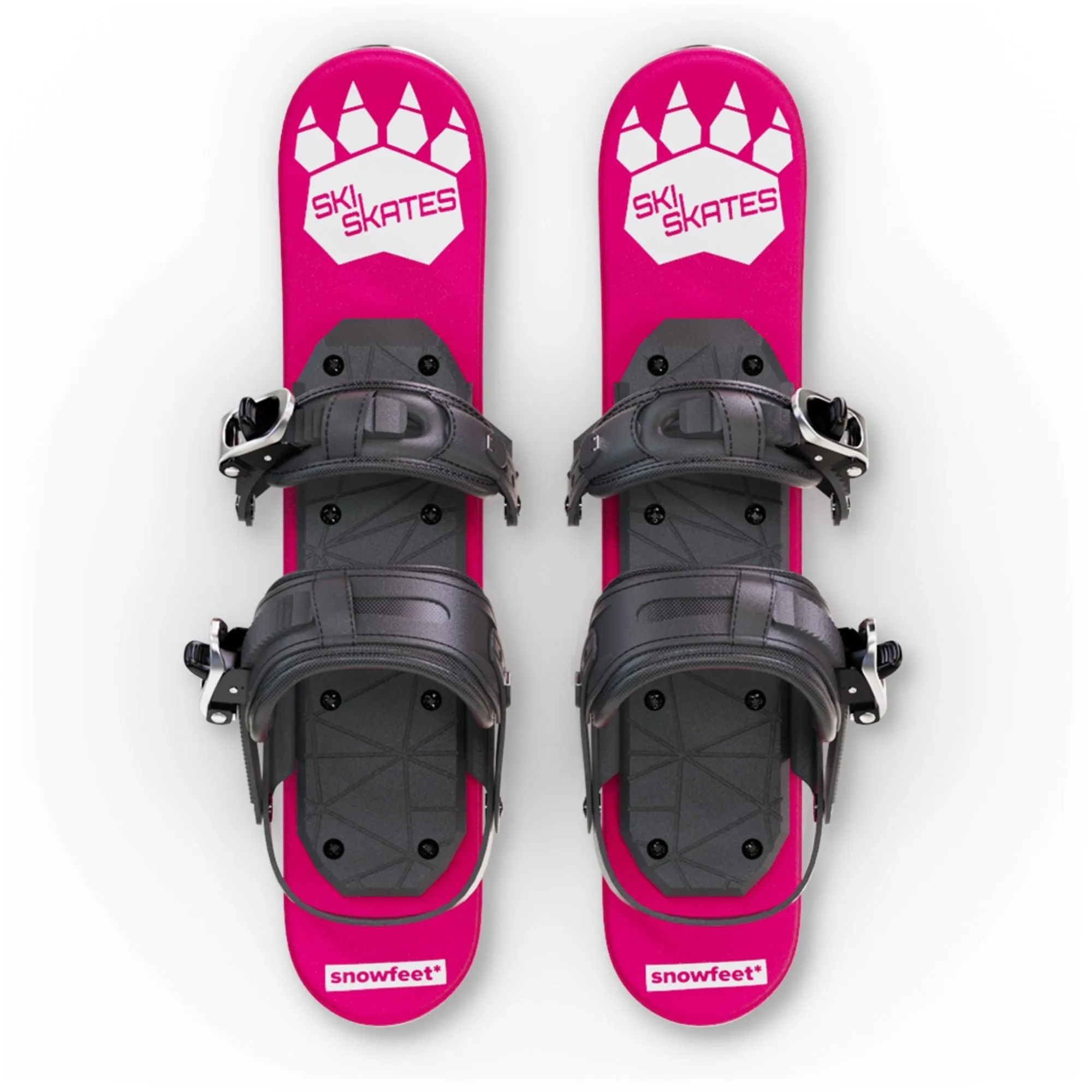 Skiskates by Snowfeet* | 44 CM | Skiblades Skiboards Snowblades | Snowboard Boots Model