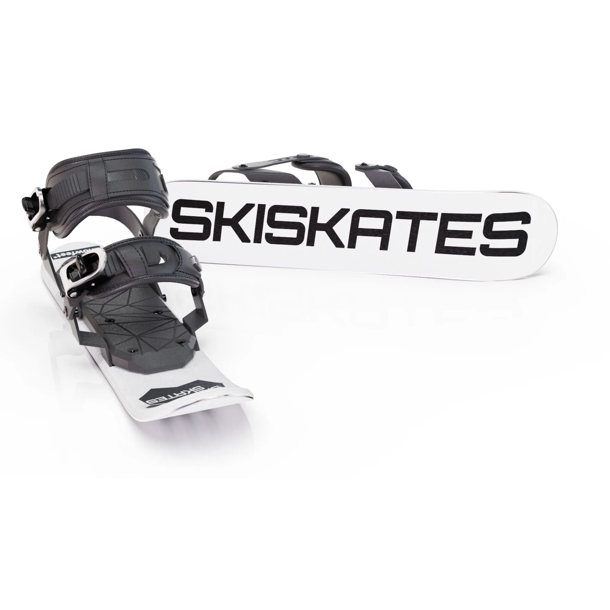 Skiskates by Snowfeet* | 44 CM | Skiblades Skiboards Snowblades | Snowboard Boots Model