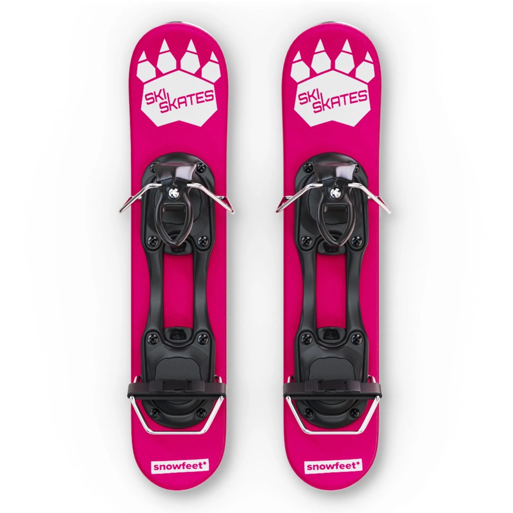 Skiskates by Snowfeet* | 44 CM | Skiblades Skiboards Snowblades | Snowboard Boots Model