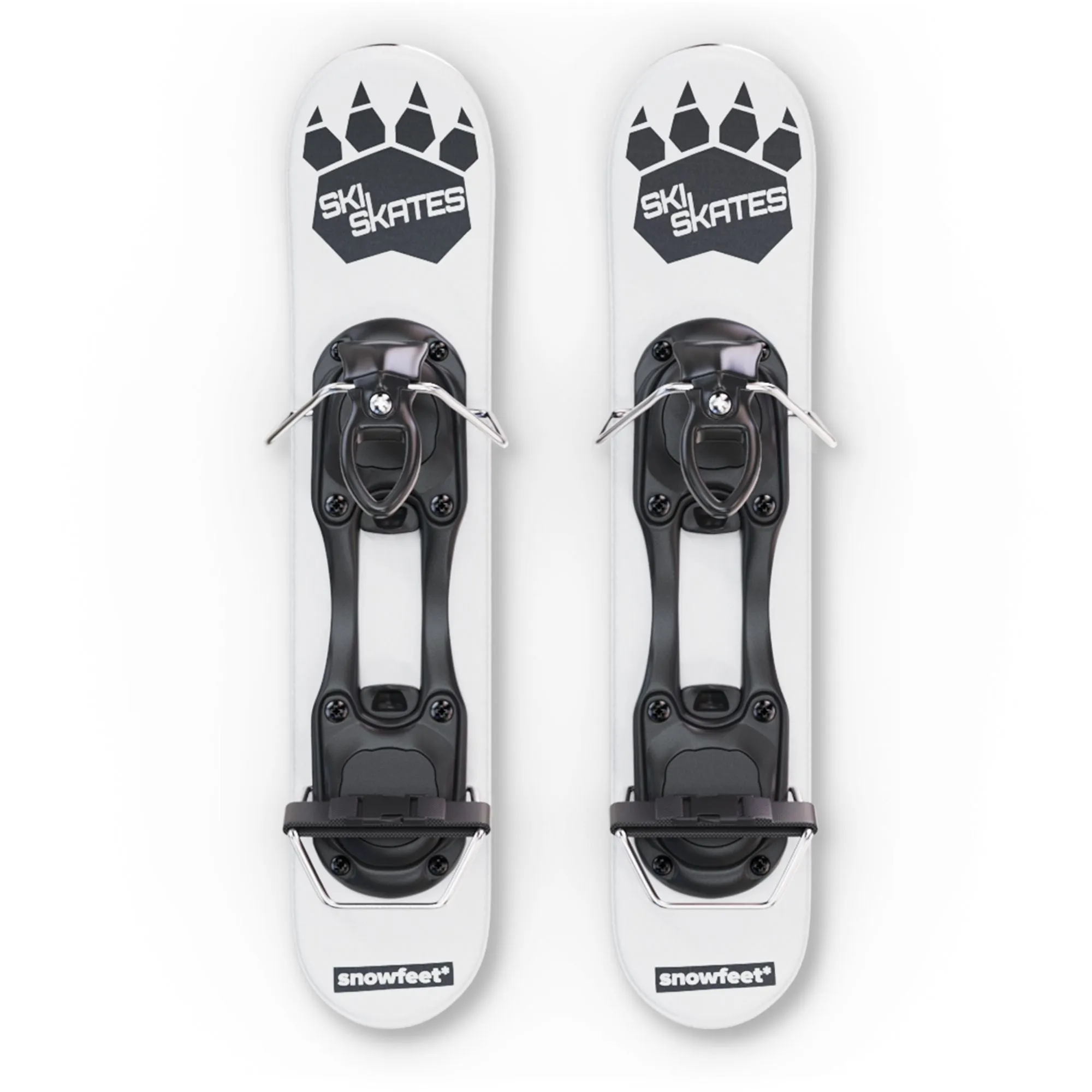 Skiskates by Snowfeet* | 44 CM | Skiblades Skiboards Snowblades | Snowboard Boots Model