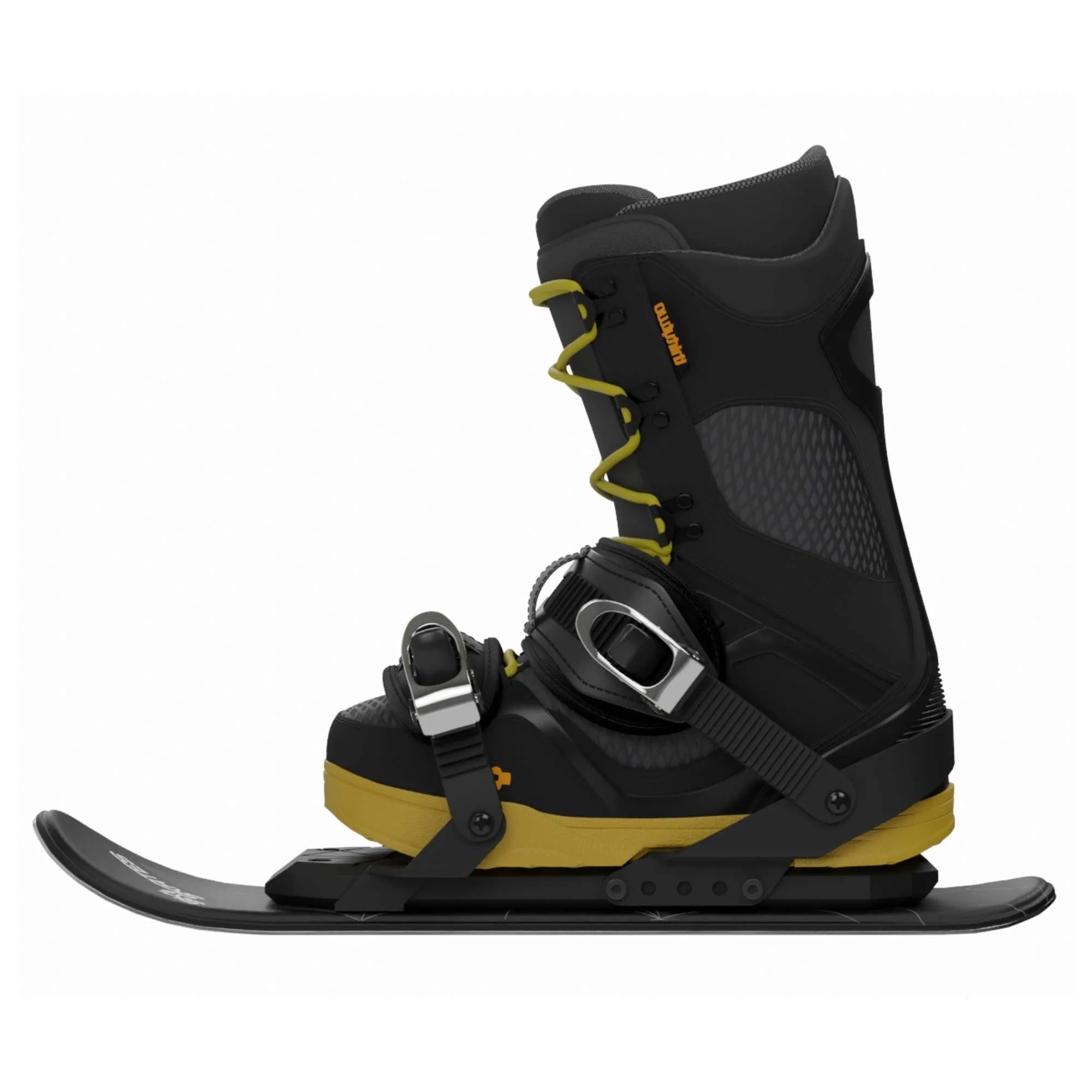 Skiskates by Snowfeet* | 44 CM | Skiblades Skiboards Snowblades | Snowboard Boots Model