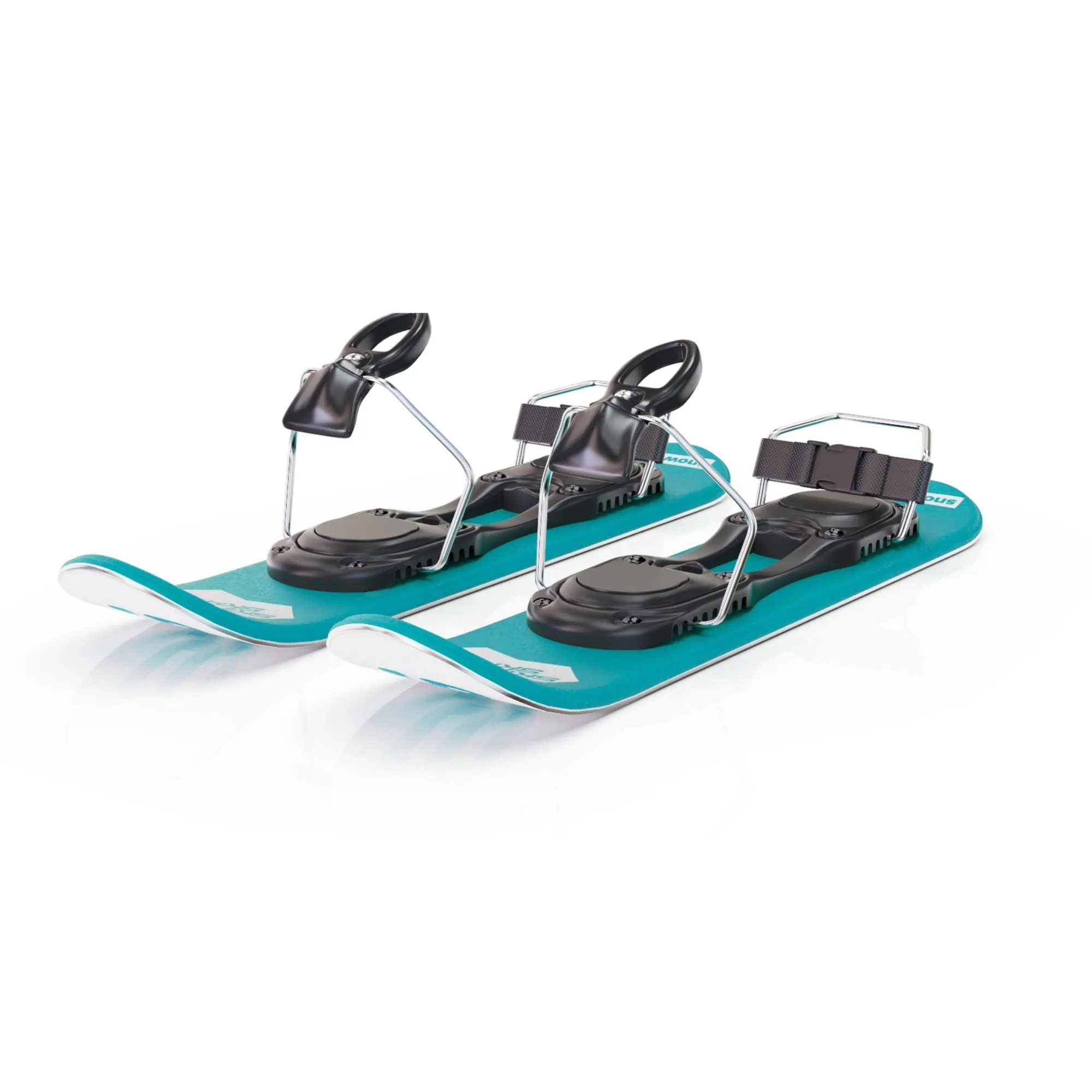 Skiskates by Snowfeet* | 44 CM | Skiblades Skiboards Snowblades | Snowboard Boots Model