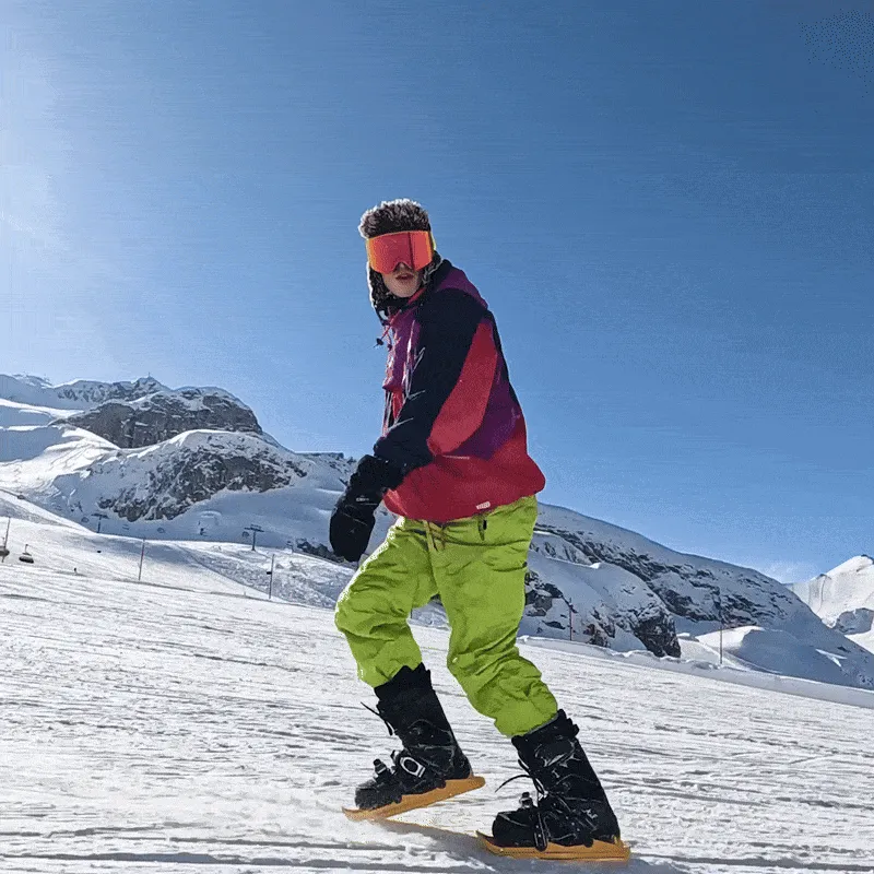 Snowfeet* MINI KIDS | Shoe Size < 6 US | Mini Ski Skates