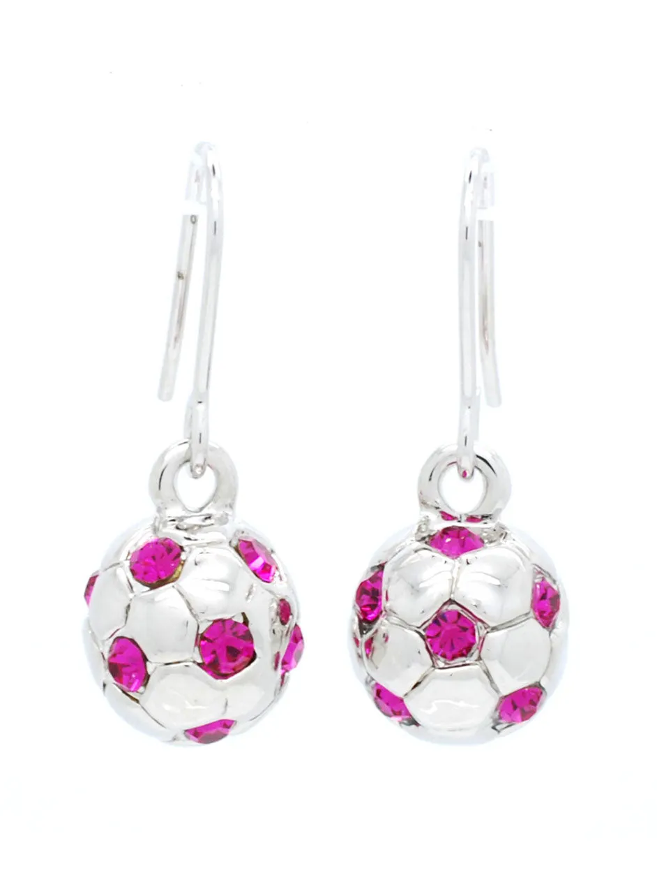 Soccer Ball Earrings - Full Ball
