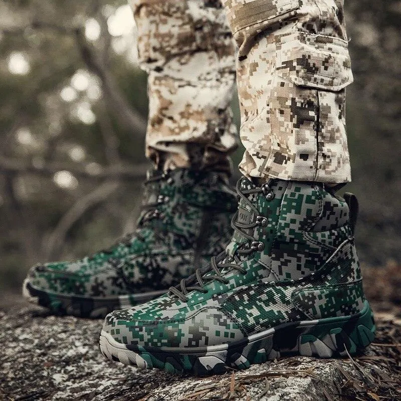 Tactical Combat Boots Mens Trekking Mountaineering Boots